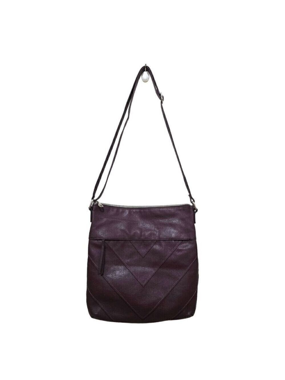 Relic Sophie Chevron Convertible Faux Leather Crossbody Purse